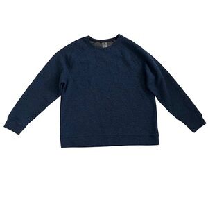 VRST Men's Navy Blue Textured Crewneck Sweater, Size XL Extra Large